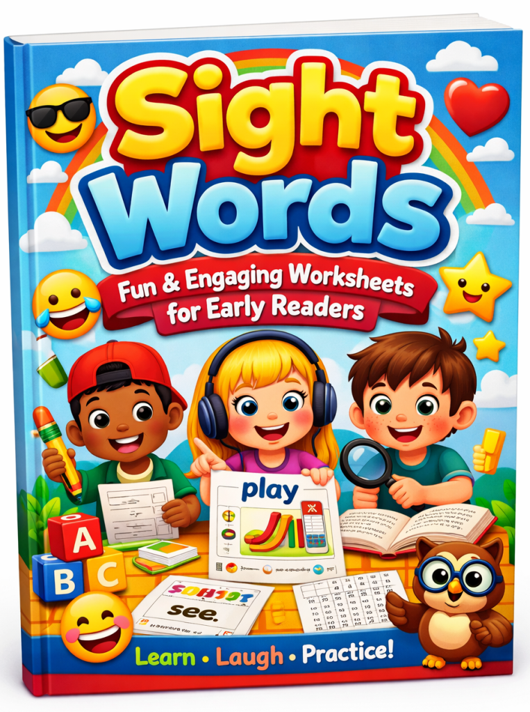 Sight Words – Fun & Engaging Worksheets for Early Readers